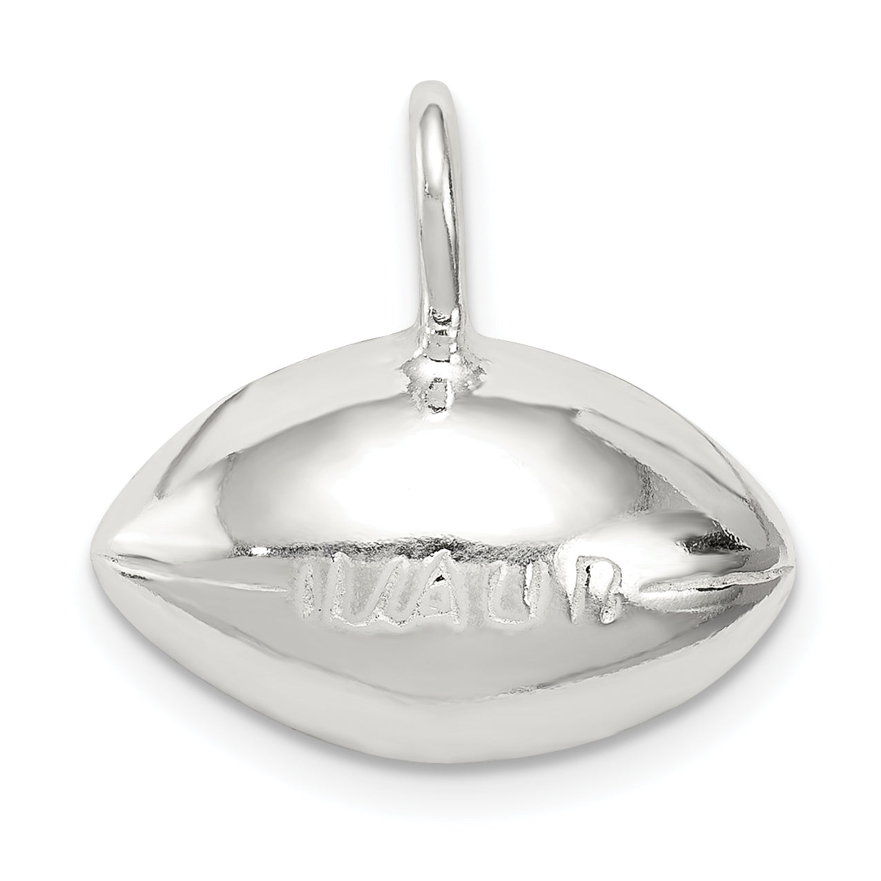 Sterling Silver Football Charm Main image