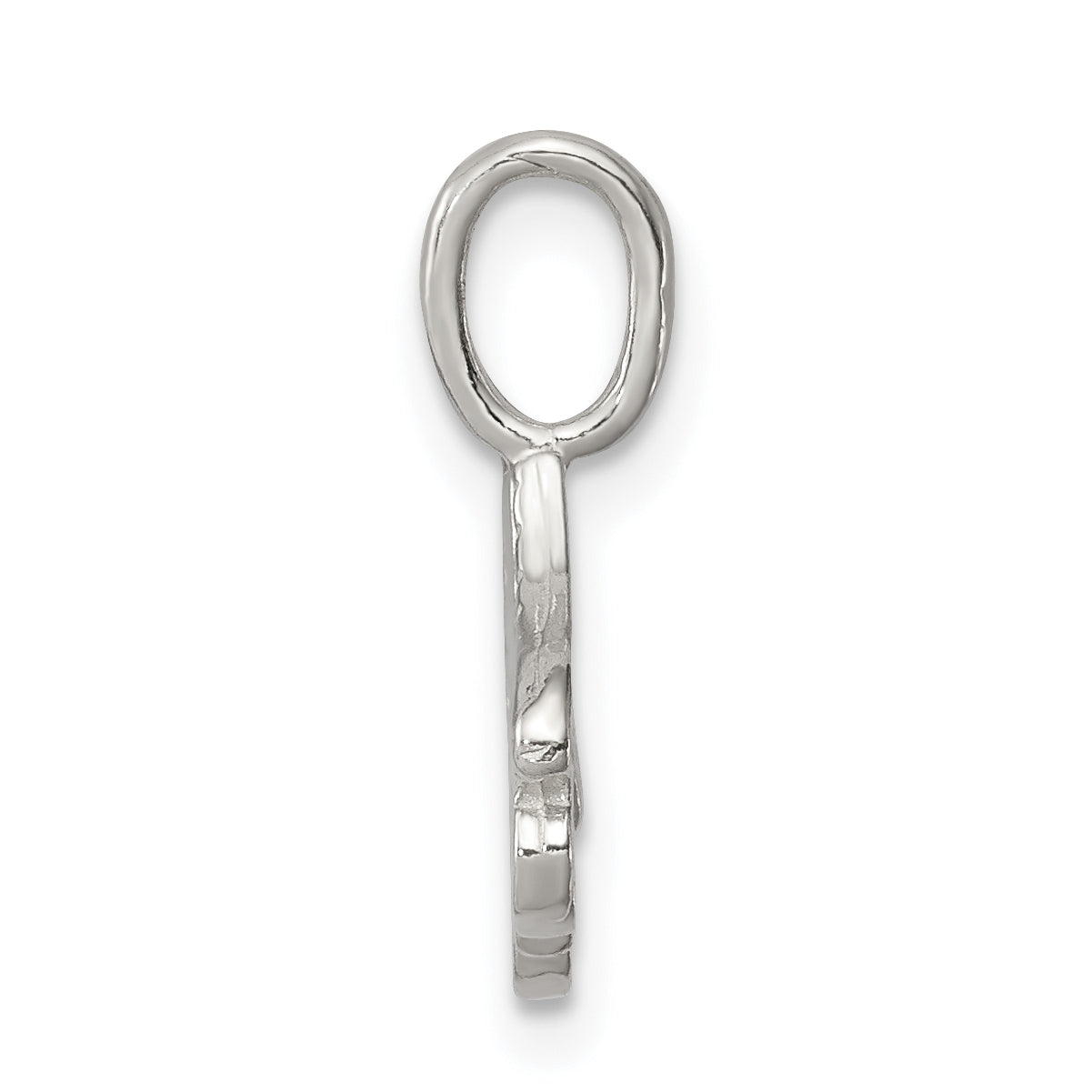 Sterling Silver 925 Roller Skates Charm with Polished Finish and Anti-Tarnish Coating Secondary image
