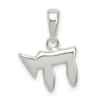 Sterling Silver Chai Pendant