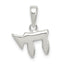 Sterling Silver Chai Pendant