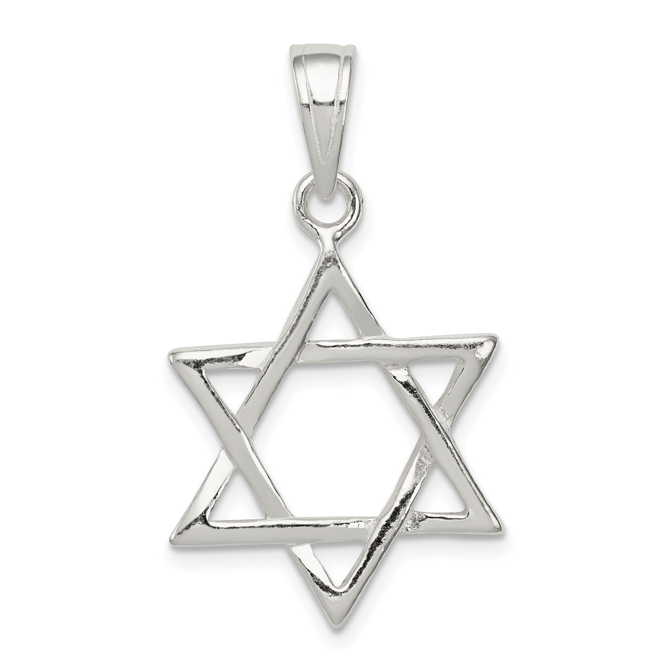Sterling Silver Star of David Charm Main image