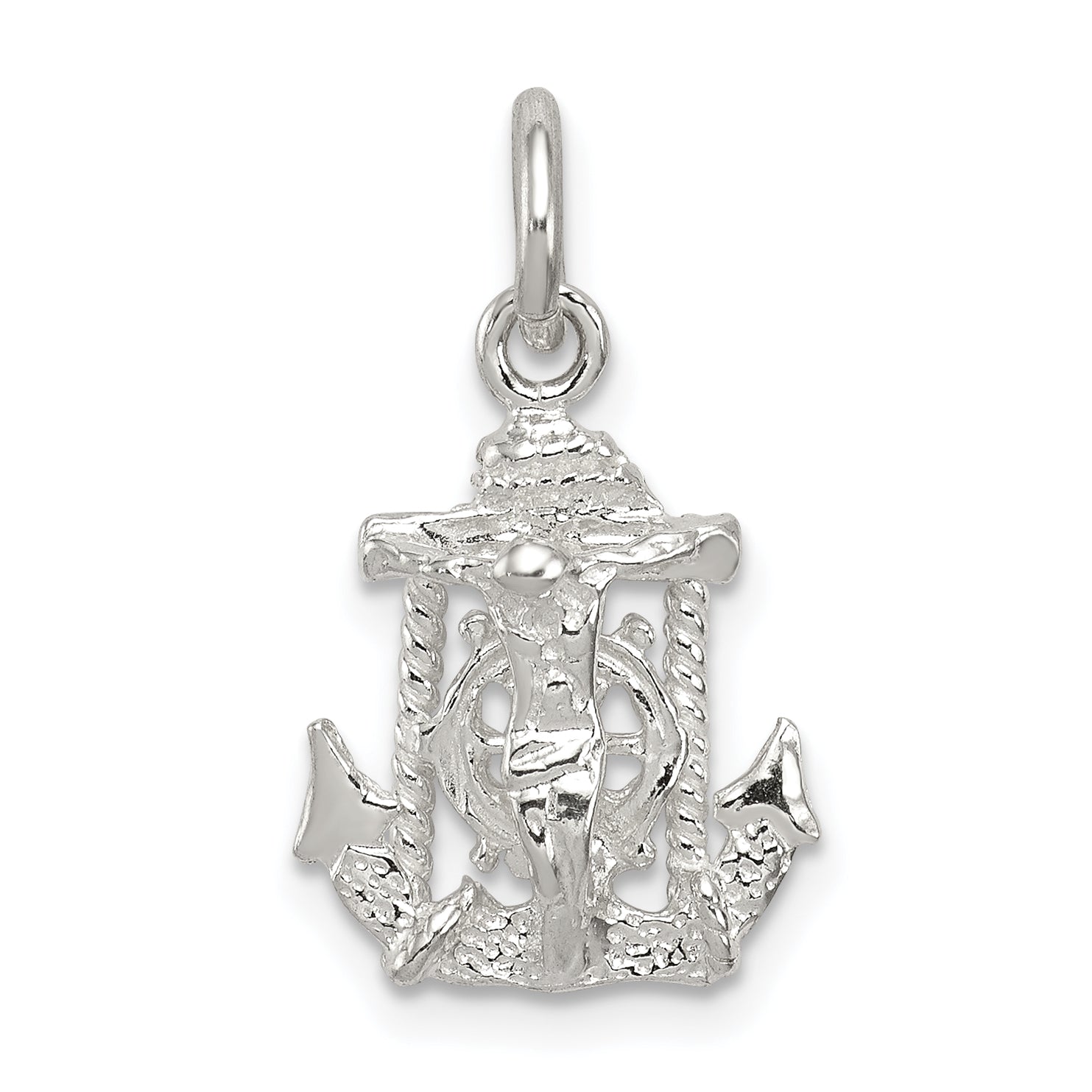 Sterling Silver Mariners Cross Charm Main image