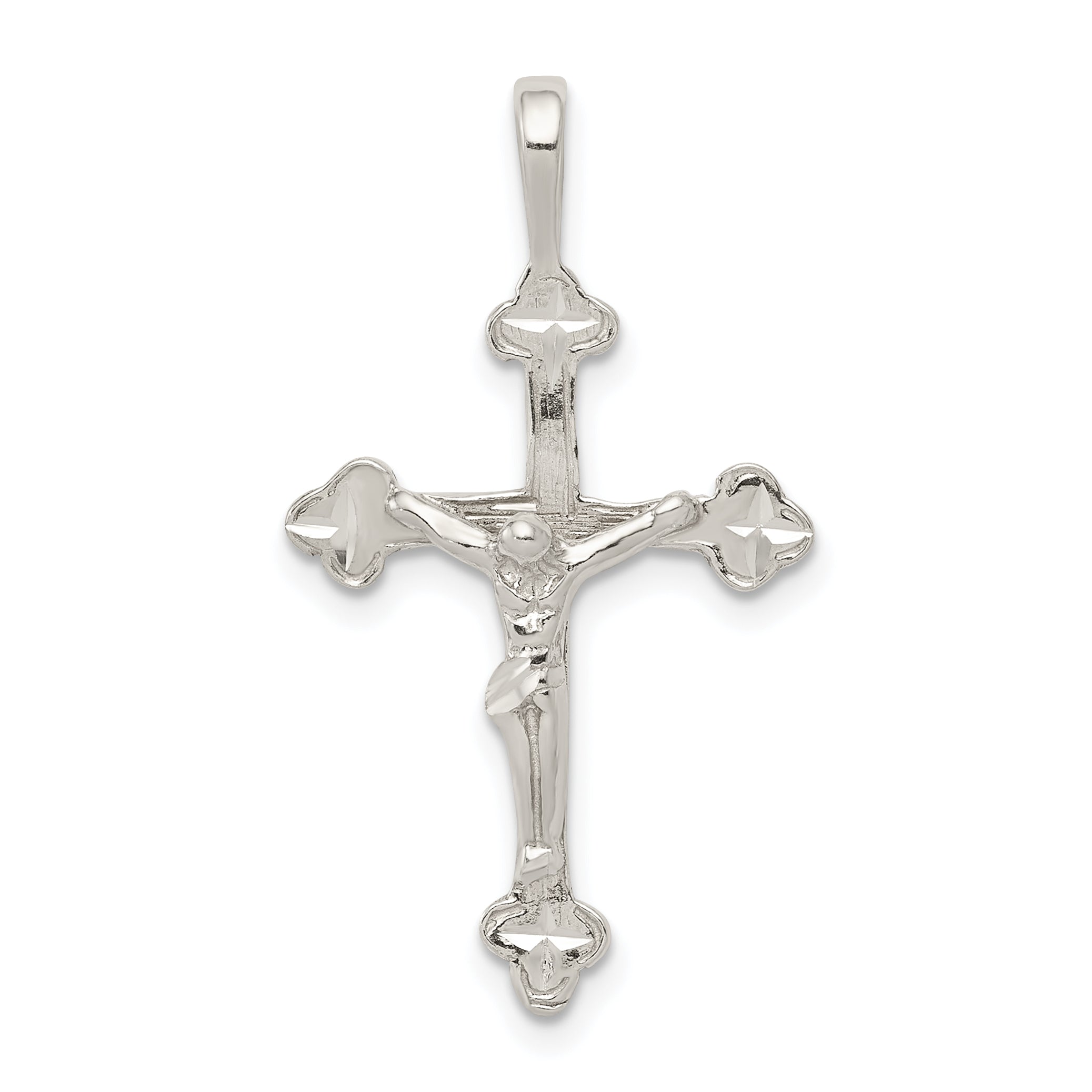 Sterling Silver Crucifix Pendant Main image