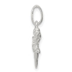 Sterling Silver 925 Ballerina Charm with 3D Detailing and Anti-Tarnish Finish