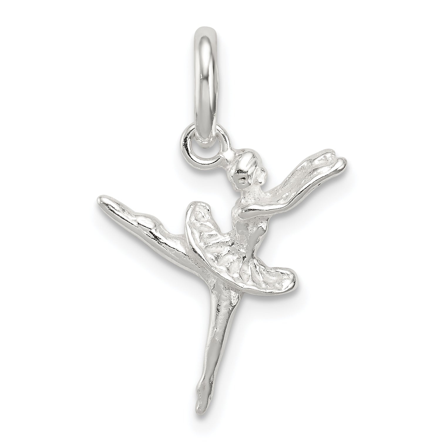 Sterling Silver Ballerina Charm Main image
