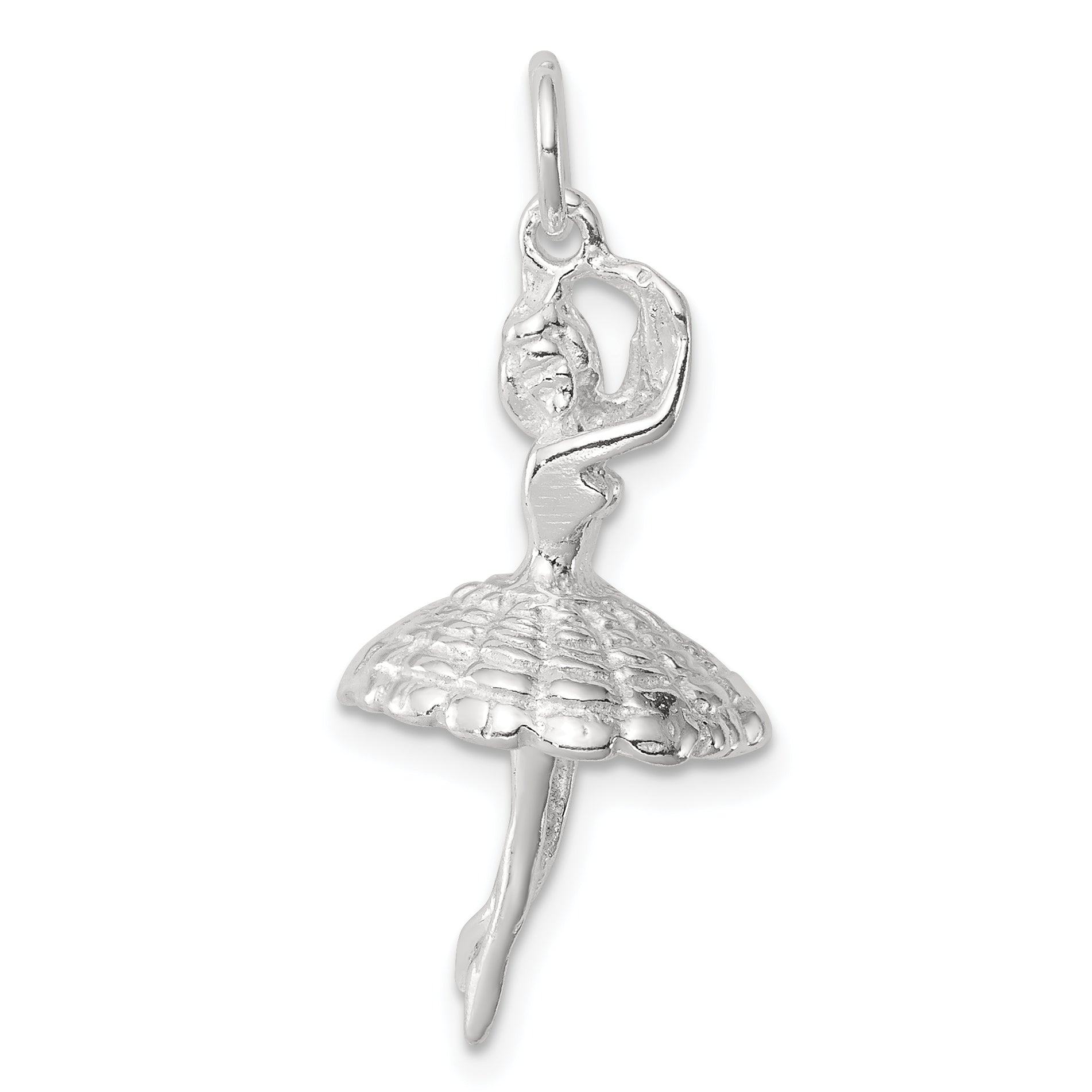 Sterling Silver Ballerina Charm Main image