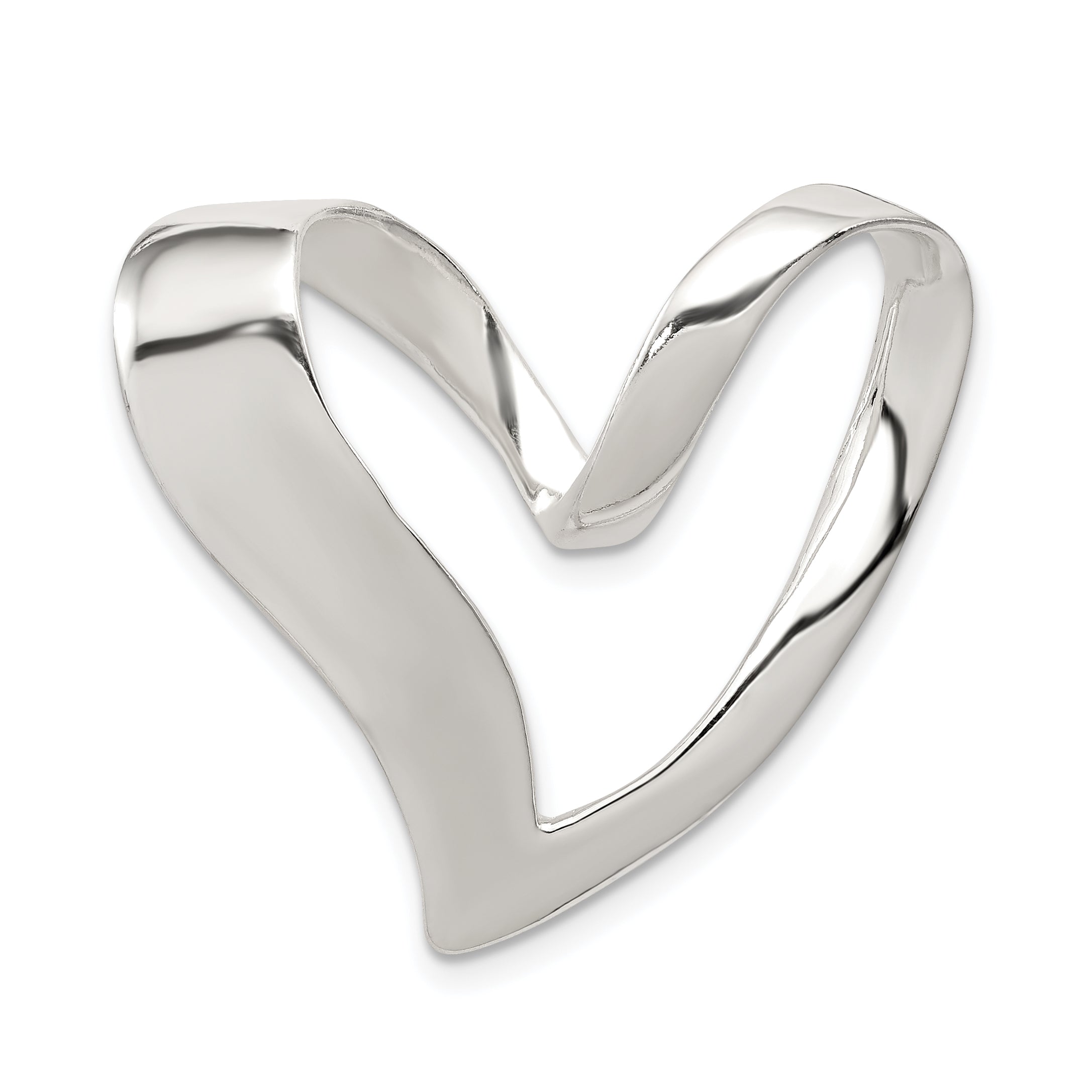 Sterling Silver Heart Slide Main image