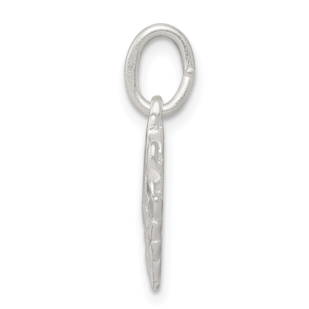 Sterling Silver 925 Sweet 16 Charm with Polished Anti-Tarnish Finish