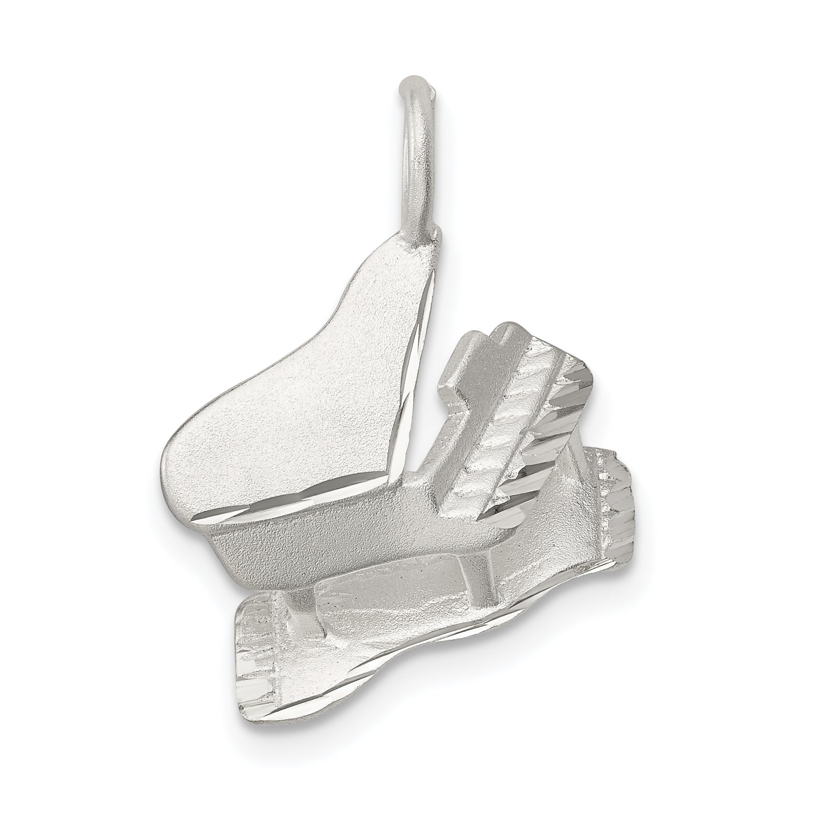 Sterling Silver Piano Charm Main image