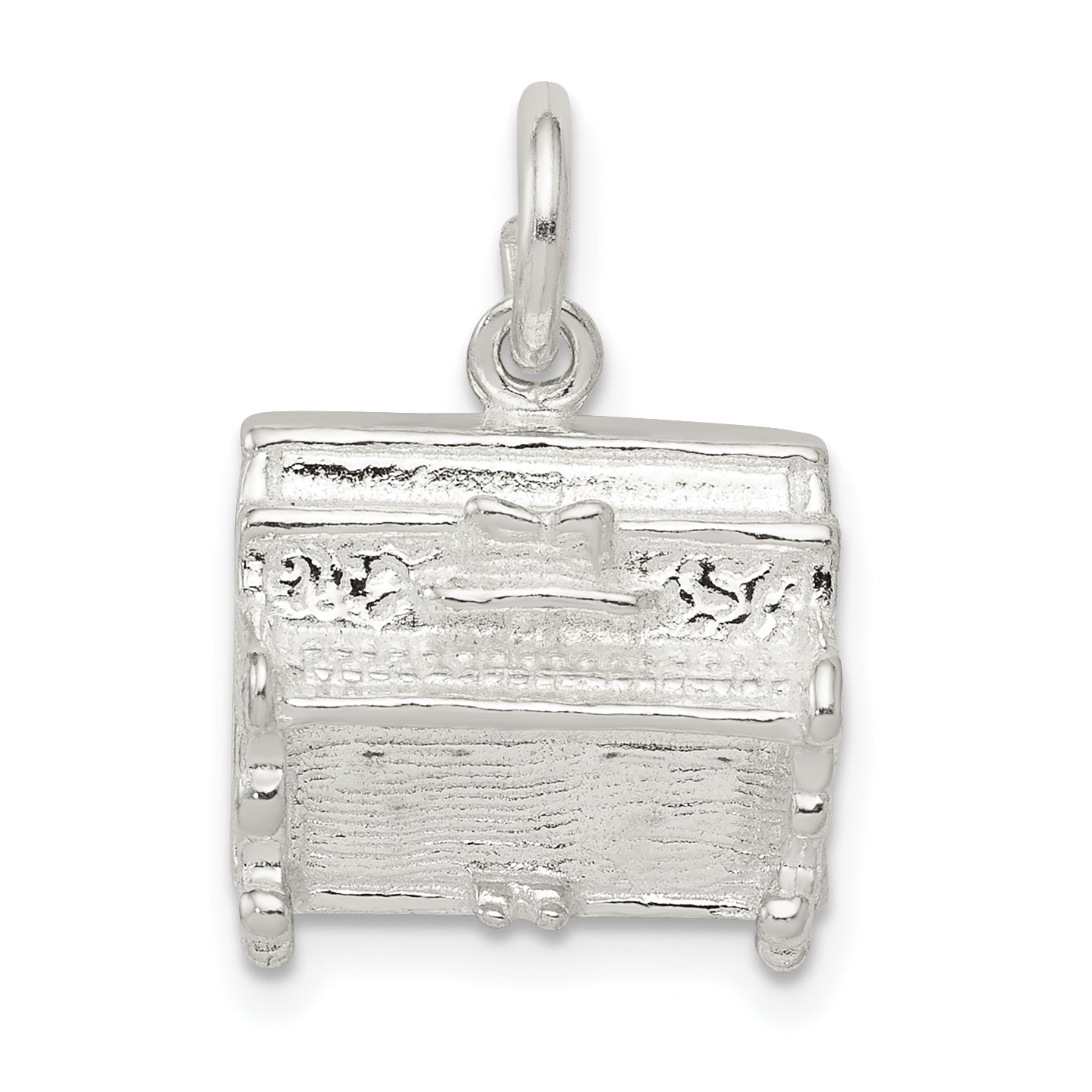 Sterling Silver Piano Charm Main image