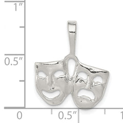 Sterling Silver Comedy/Tragedy Charm