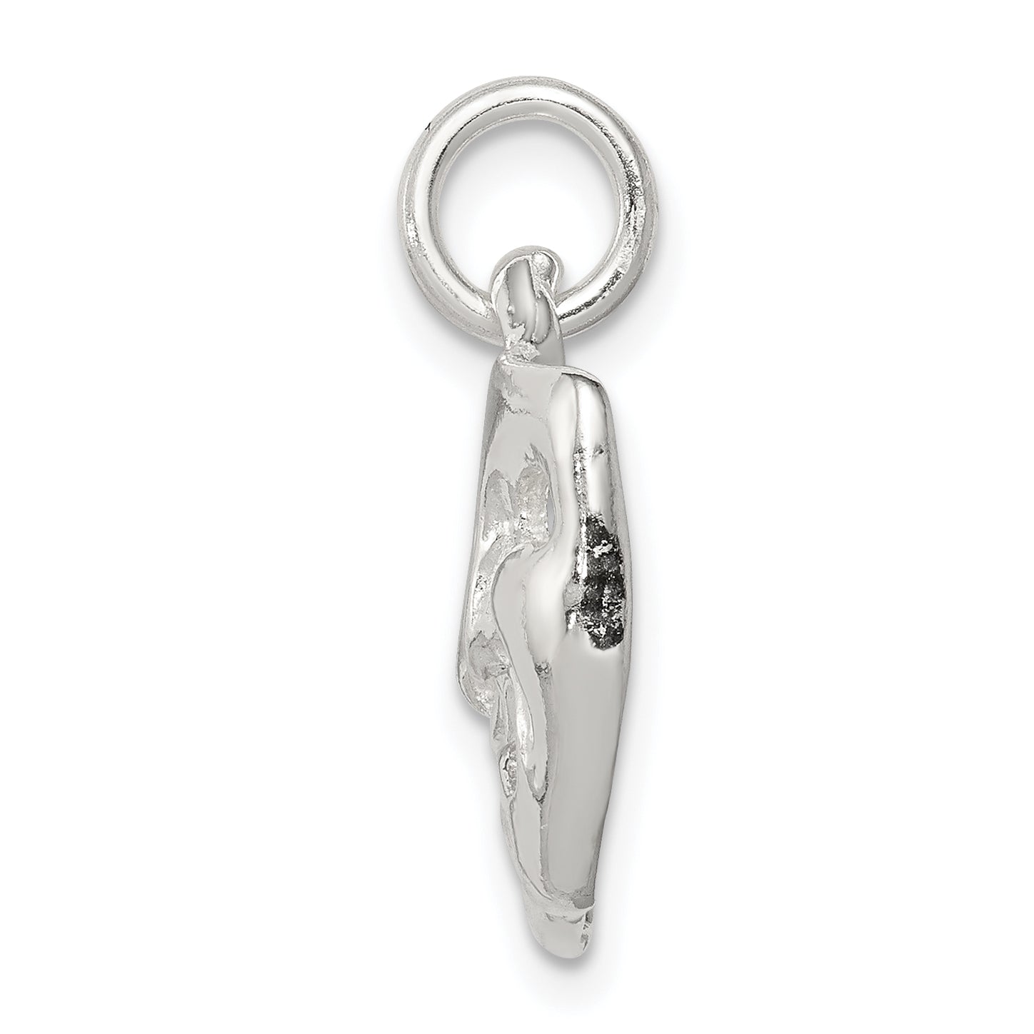 Sterling Silver 925 Comedy/Tragedy Charm with Anti-Tarnish Polished Finish