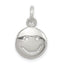 Sterling Silver Happy Face Charm