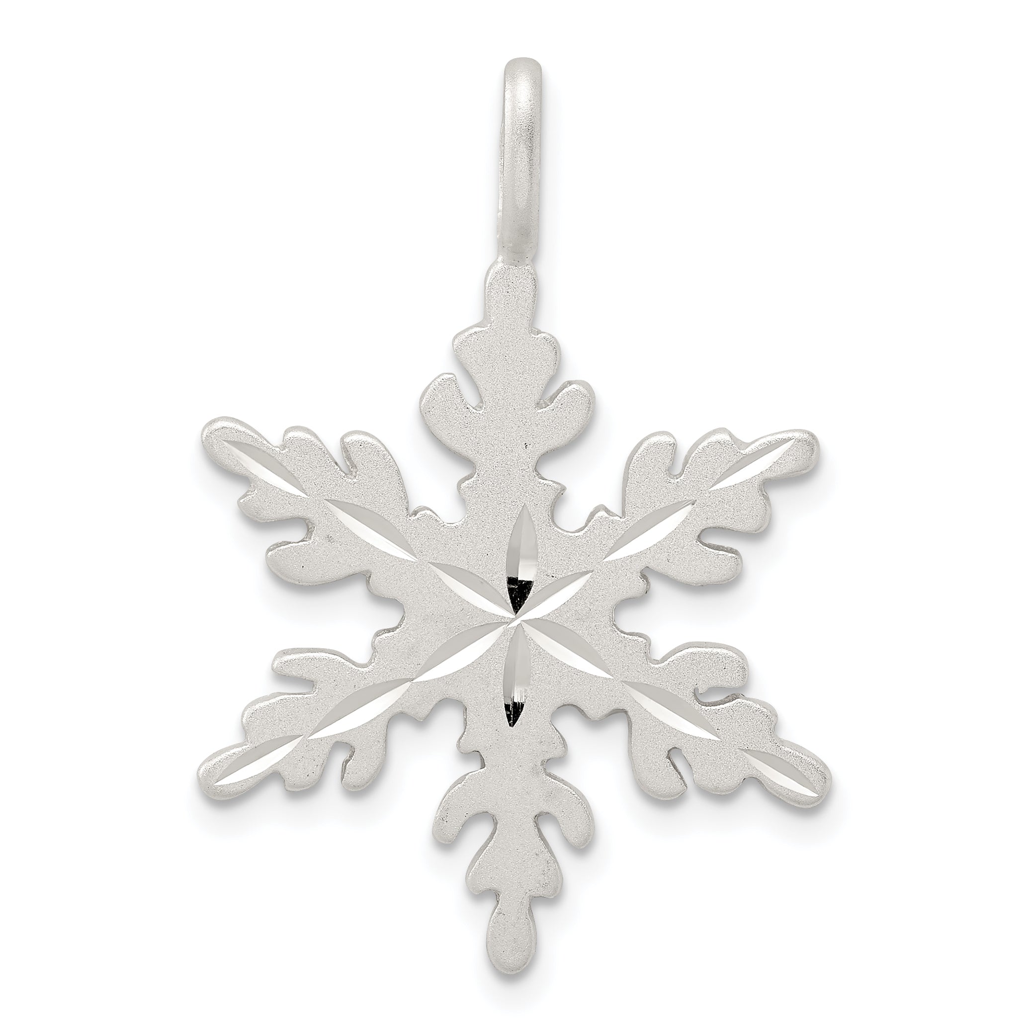 Sterling Silver Snowflake Charm Main image