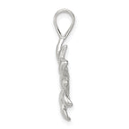 Sterling Silver Sunflower Pendant with Anti-Tarnish Solid Casted Design