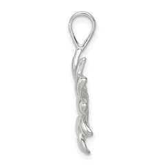 Sterling Silver Sunflower Pendant with Anti-Tarnish Solid Casted Design