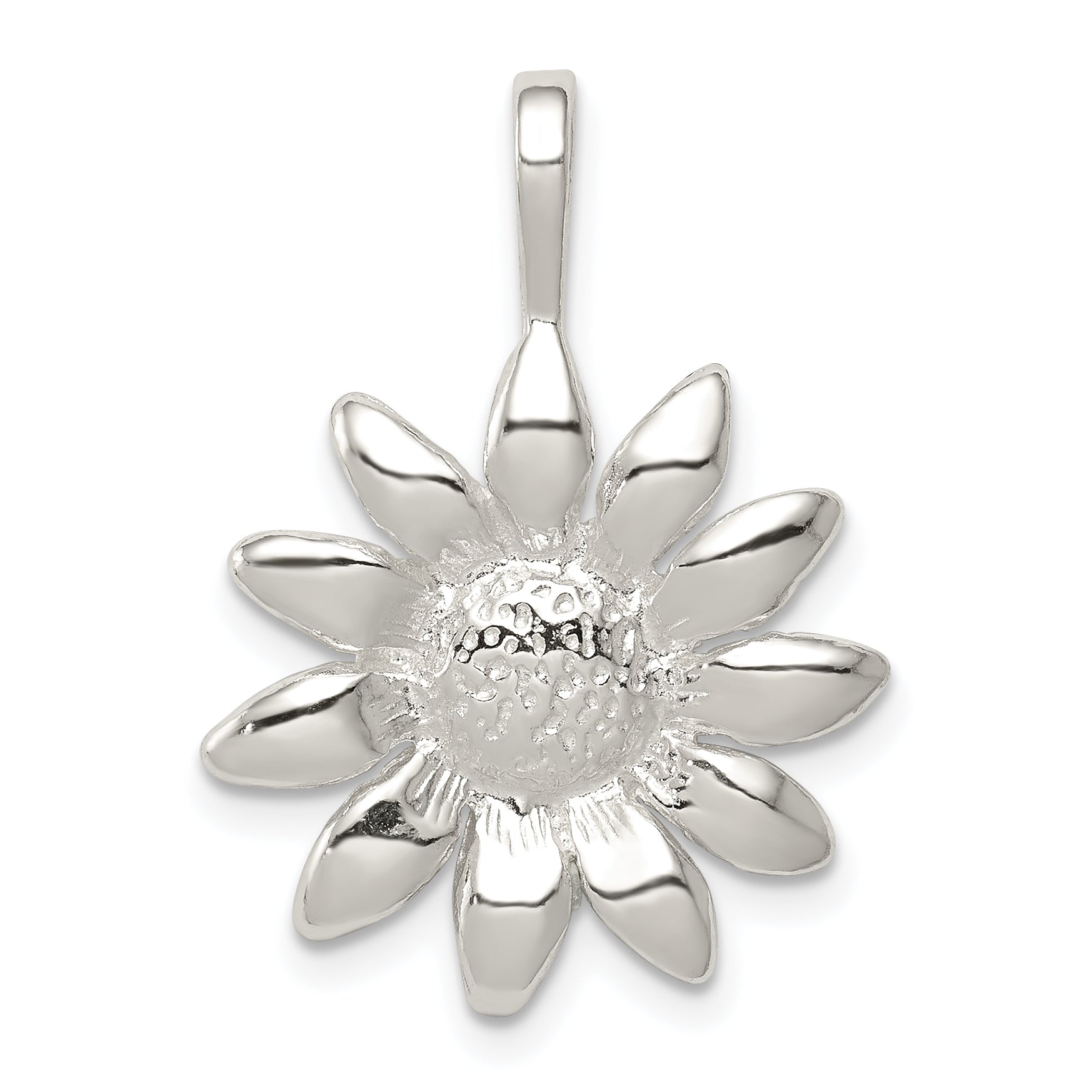 Sterling Silver Sunflower Pendant Main image
