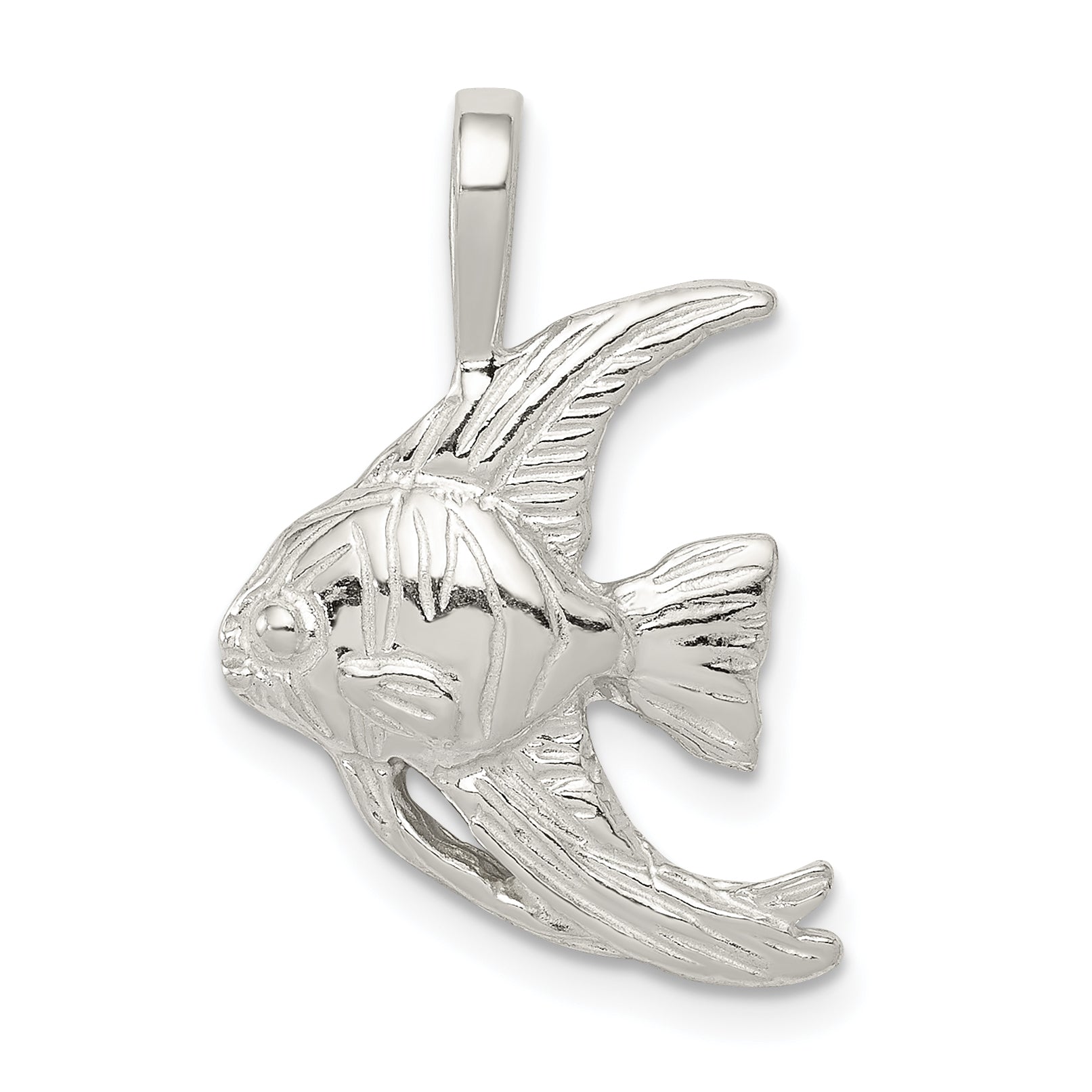 Sterling Silver Fish Charm Main image