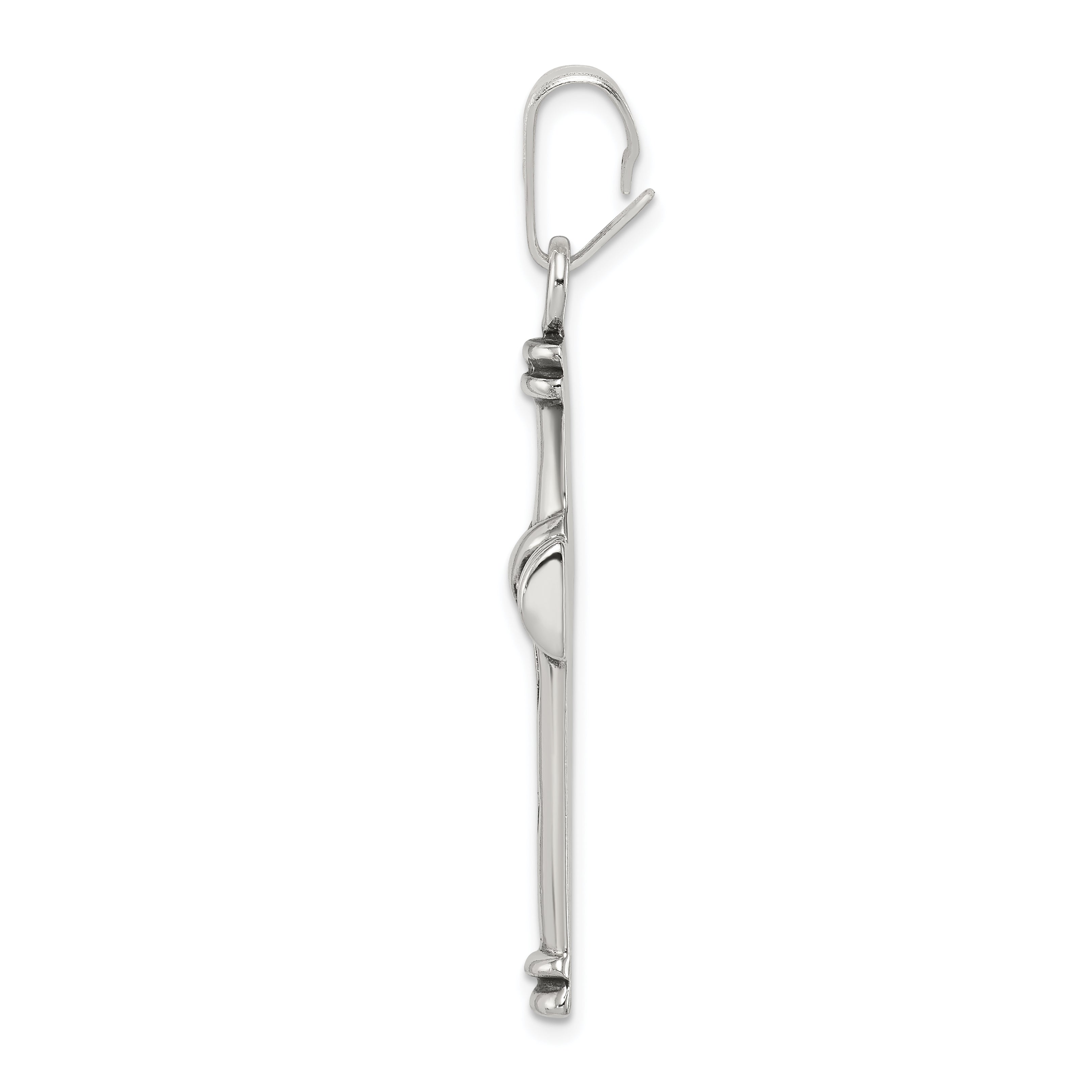 Sterling Silver Antique Cross Pendant Secondary image