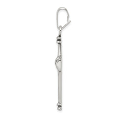 Sterling Silver Antique Cross Pendant