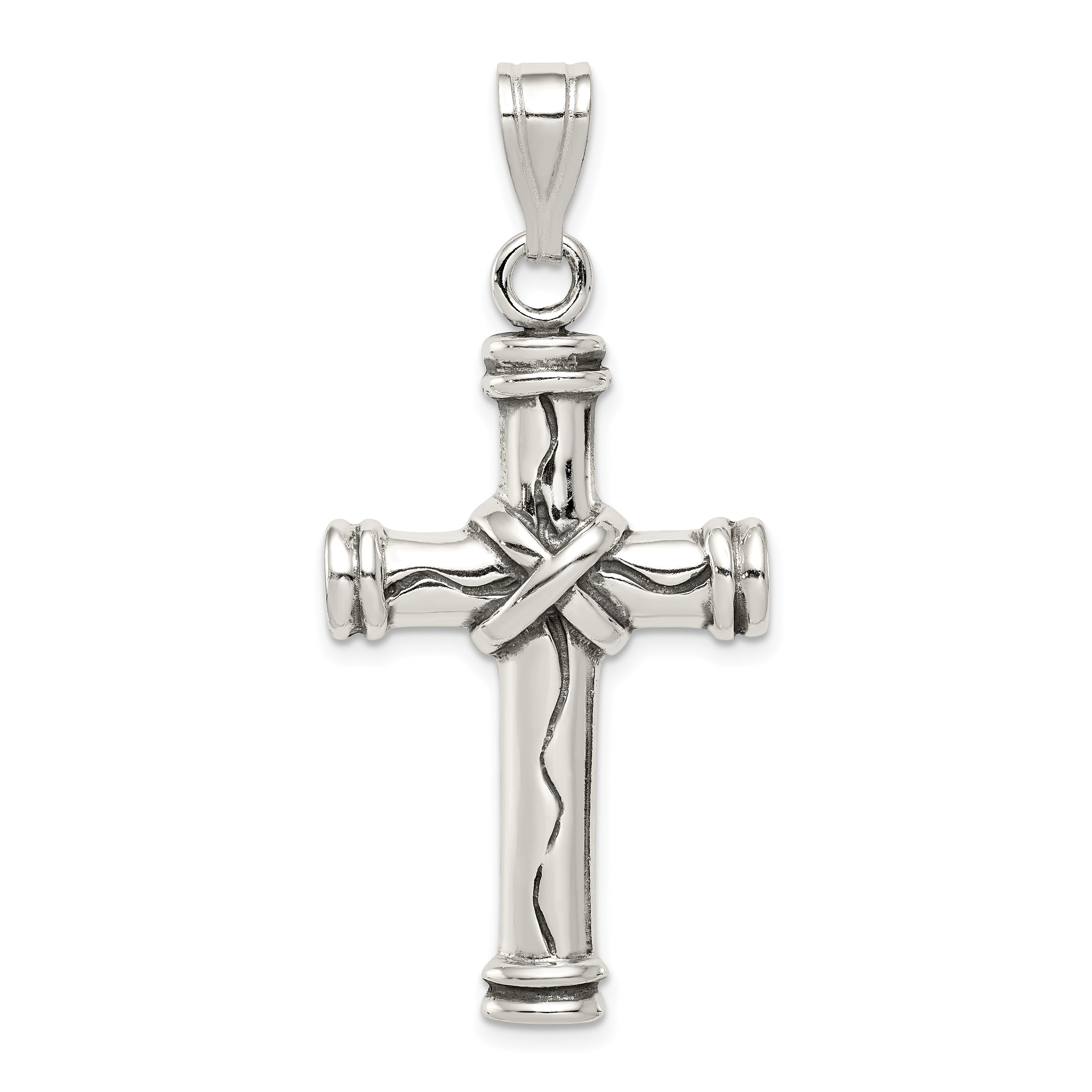 Sterling Silver Antique Cross Pendant Main image