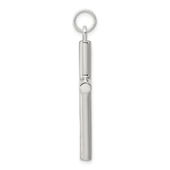 Sterling Silver 925 Polished Latin Cross Pendant Solid, Elegant Design