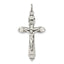 Sterling Silver Antiqued Crucifix Pendant