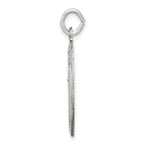 Sterling Silver 925 Antiqued Infant of Prague Medal Vintage-Inspired Charm