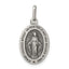 Sterling Silver Antiqued Miraculous Medal