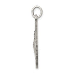 Sterling Silver 925 St. Jude Medal Pendant Engravable Vintage Charm