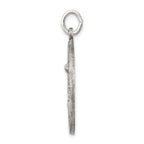 Sterling Silver Antiqued Saint Michael Medal