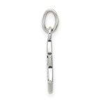 Sterling Silver 925 Star of David Charm with Antique Finish