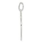 Heart Charm in Sterling Silver
