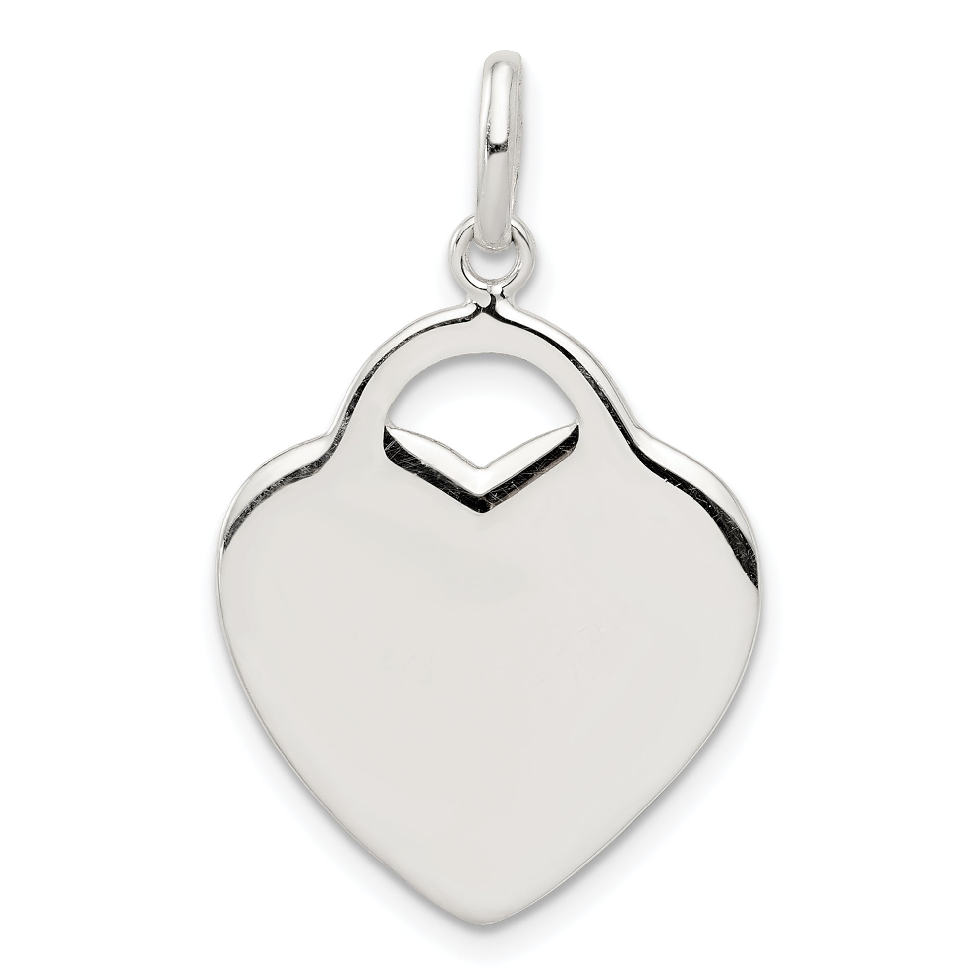 Sterling Silver Heart Charm Main image