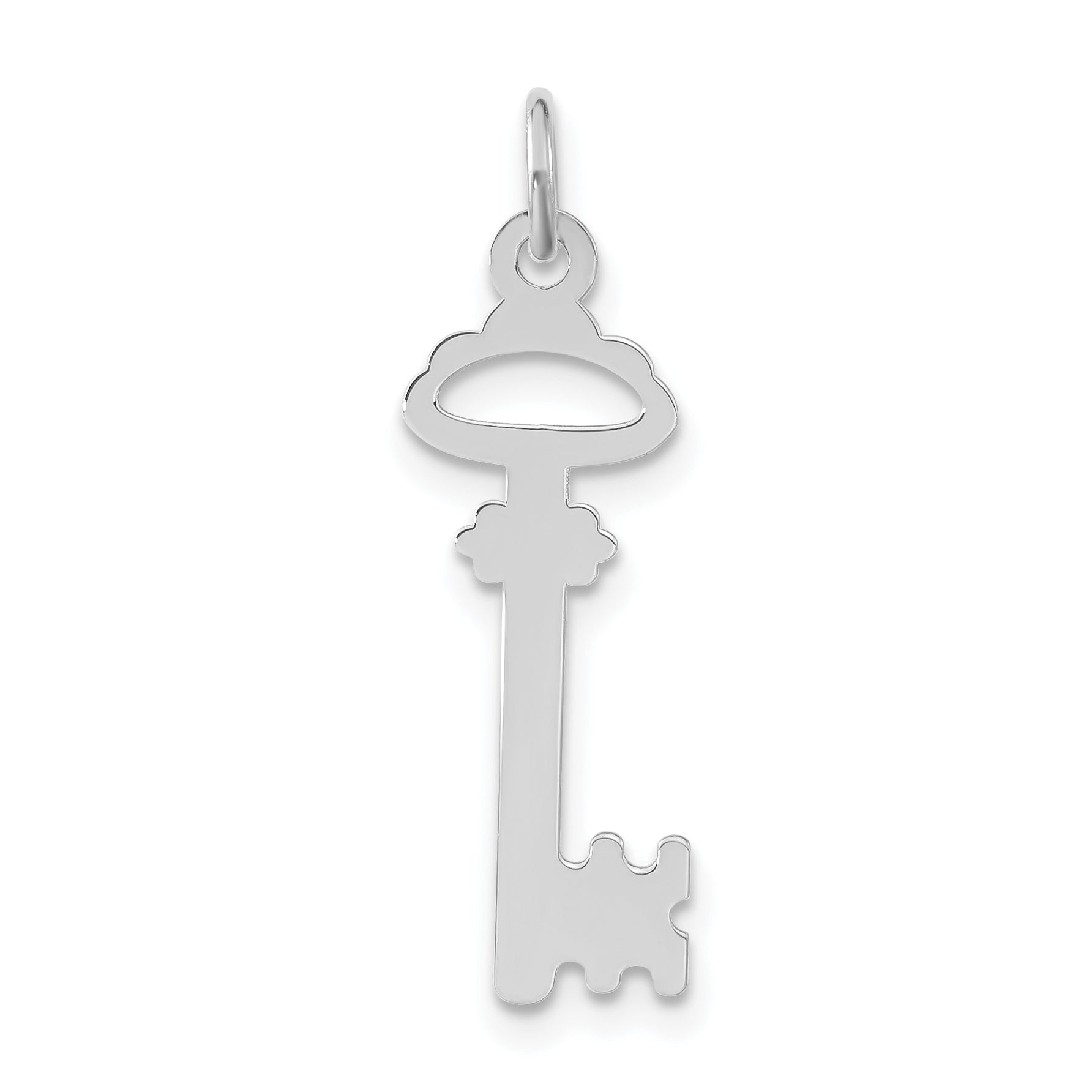 Sterling Silver Key Charm Main image