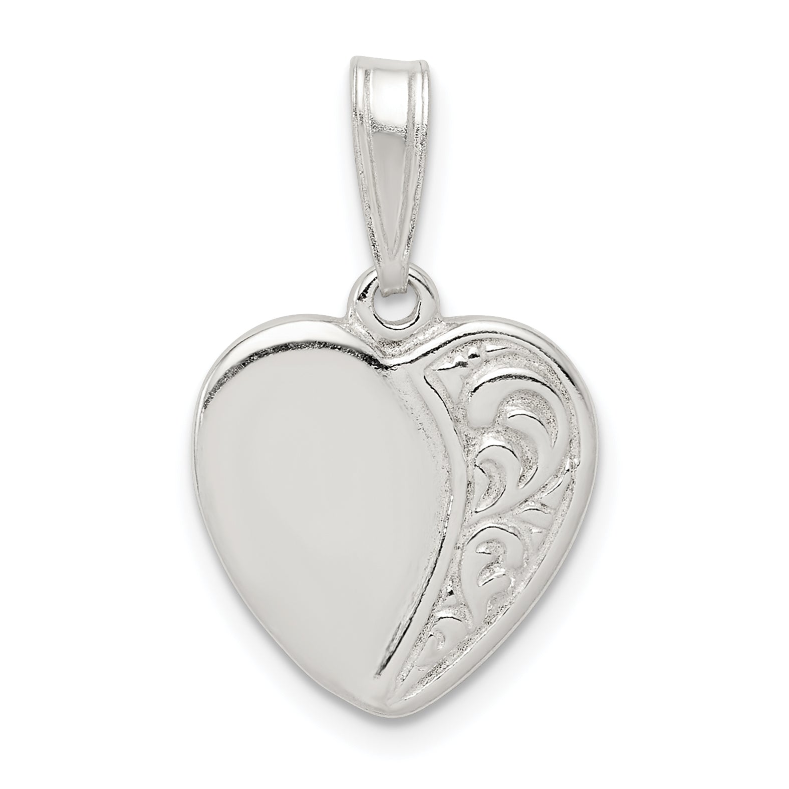 Sterling Silver Heart Pendant Main image