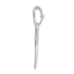 Sterling Silver 925 Best Friends Heart Pendant Polished Anti-Tarnish