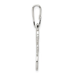 Sterling Silver Sweet 16 Pendant with Polished Anti-Tarnish Finish