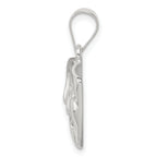 925 Sterling Silver Comedy/Tragedy Charm with Polished Anti-Tarnish Finish
