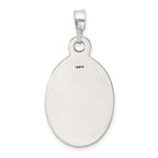 Sterling Silver 925 Masonic Antiqued Men's Pendant by Sophia Jewelers