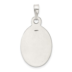 Sterling Silver 925 Masonic Antiqued Men's Pendant by Sophia Jewelers