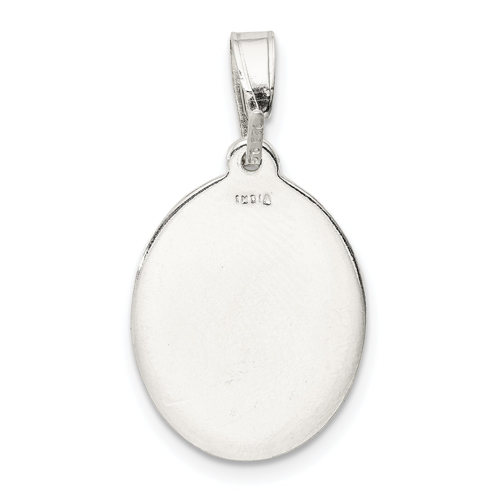 Sterling Silver 925 RN Charm with Polished Anti-Tarnish Finish