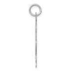 Sterling Silver 925 Horse Pendant with Rhodium Polish Finish