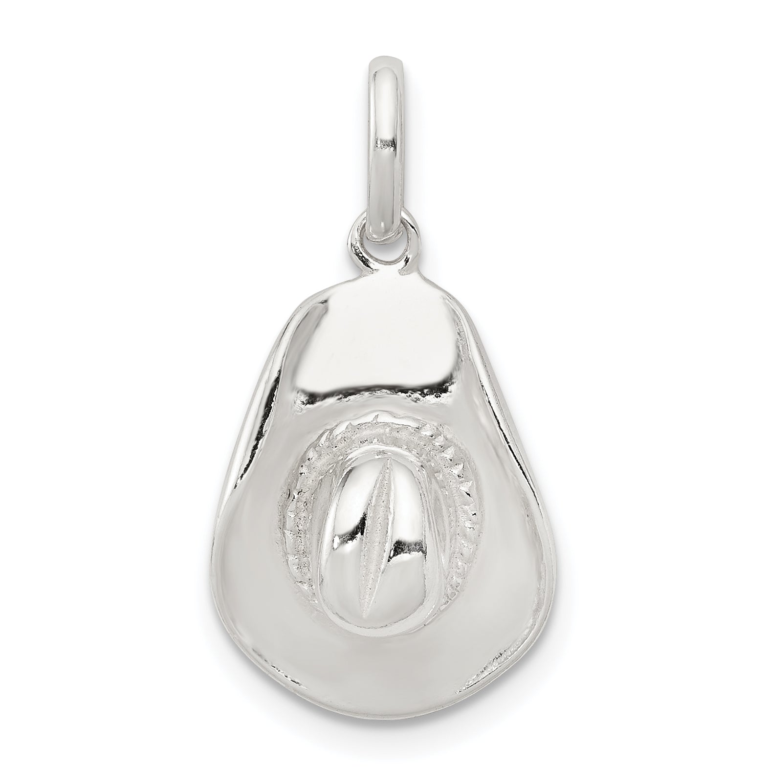 Sterling Silver Cowboy Hat Charm Main image
