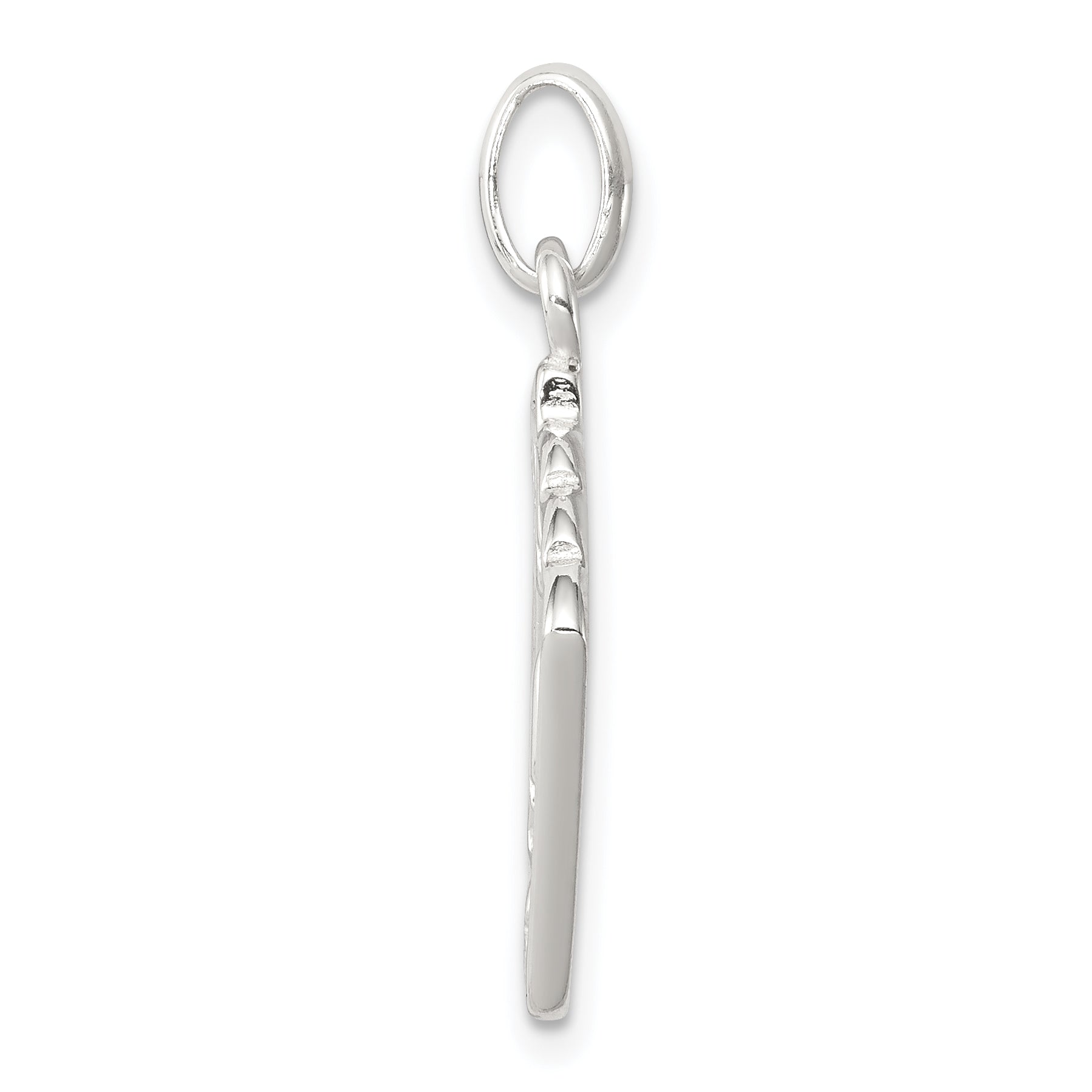 Sophia Jewelers 925 Sterling Silver Playing Cards Charm with Polished Finish Secondary image