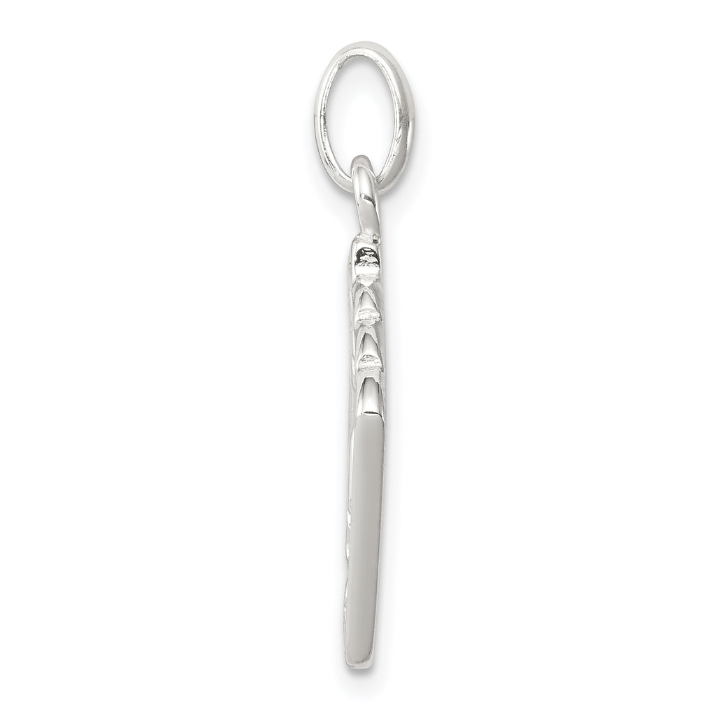 Sophia Jewelers 925 Sterling Silver Playing Cards Charm with Polished Finish
