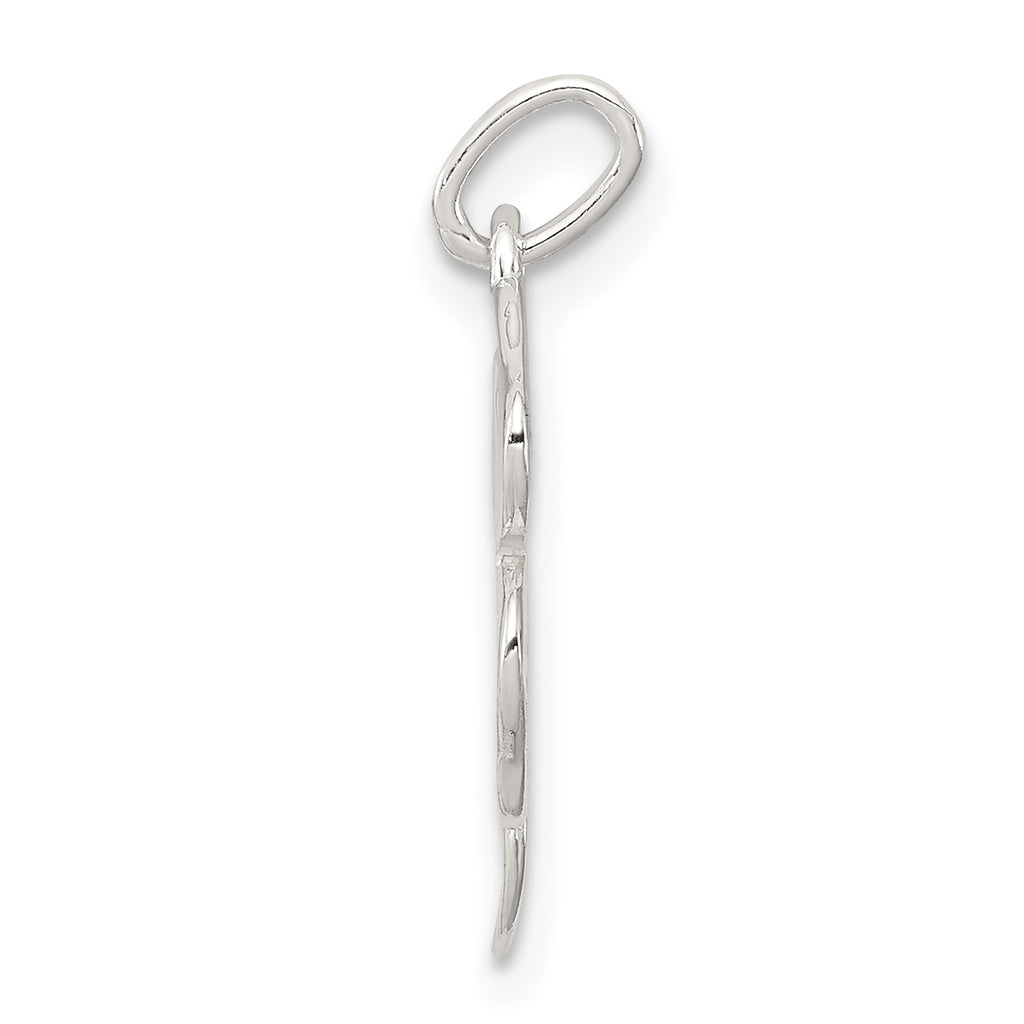 Sophia Jewelers 925 Sterling Silver Polished 4-Leaf Clover Charm