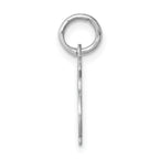 Sterling Silver 925 Men's Dollar Sign Pendant with Polished Finish