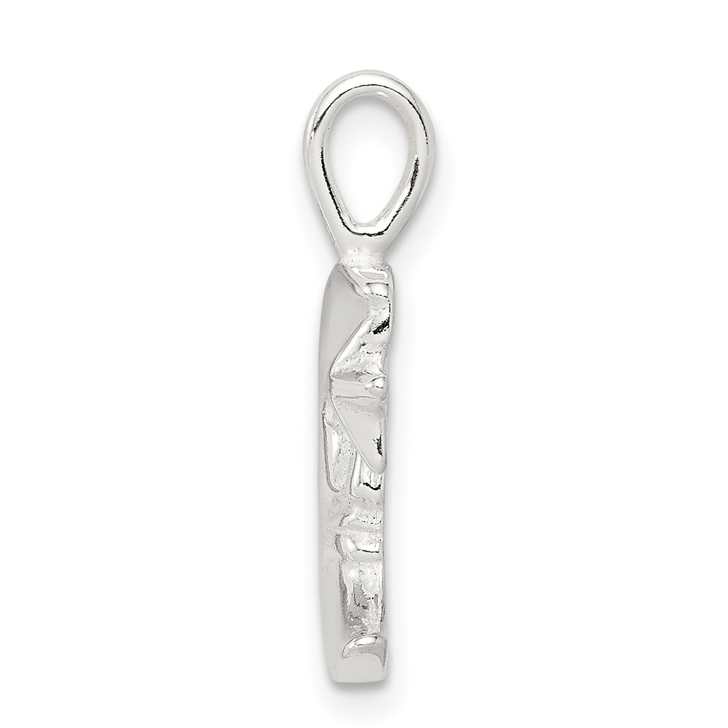 Sophia Jewelers 925 Sterling Silver Moon and Star Charm with Anti-Tarnish Finish