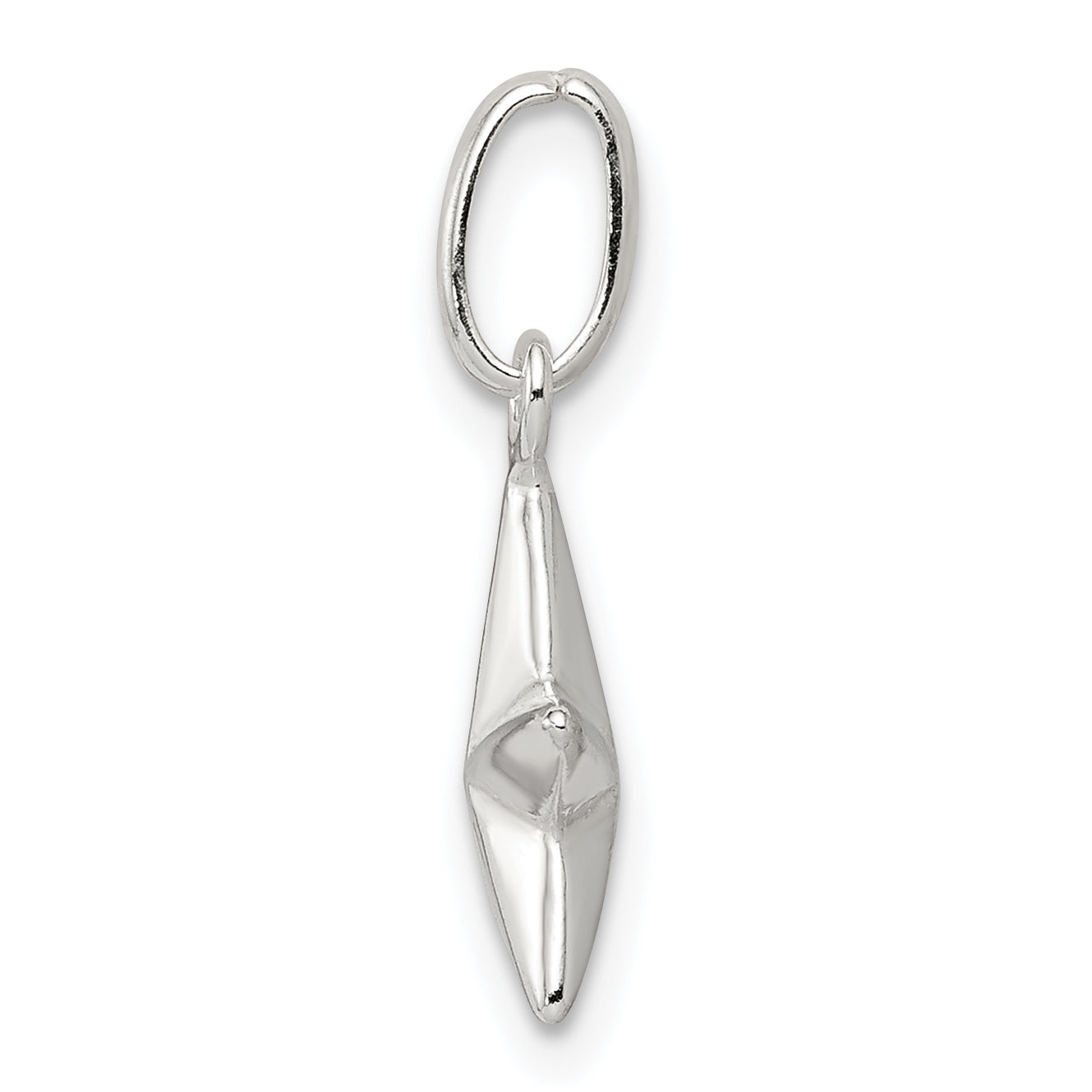 Sophia Jewelers 925 Sterling Silver Star Charm with Anti-Tarnish Solid Design Secondary image